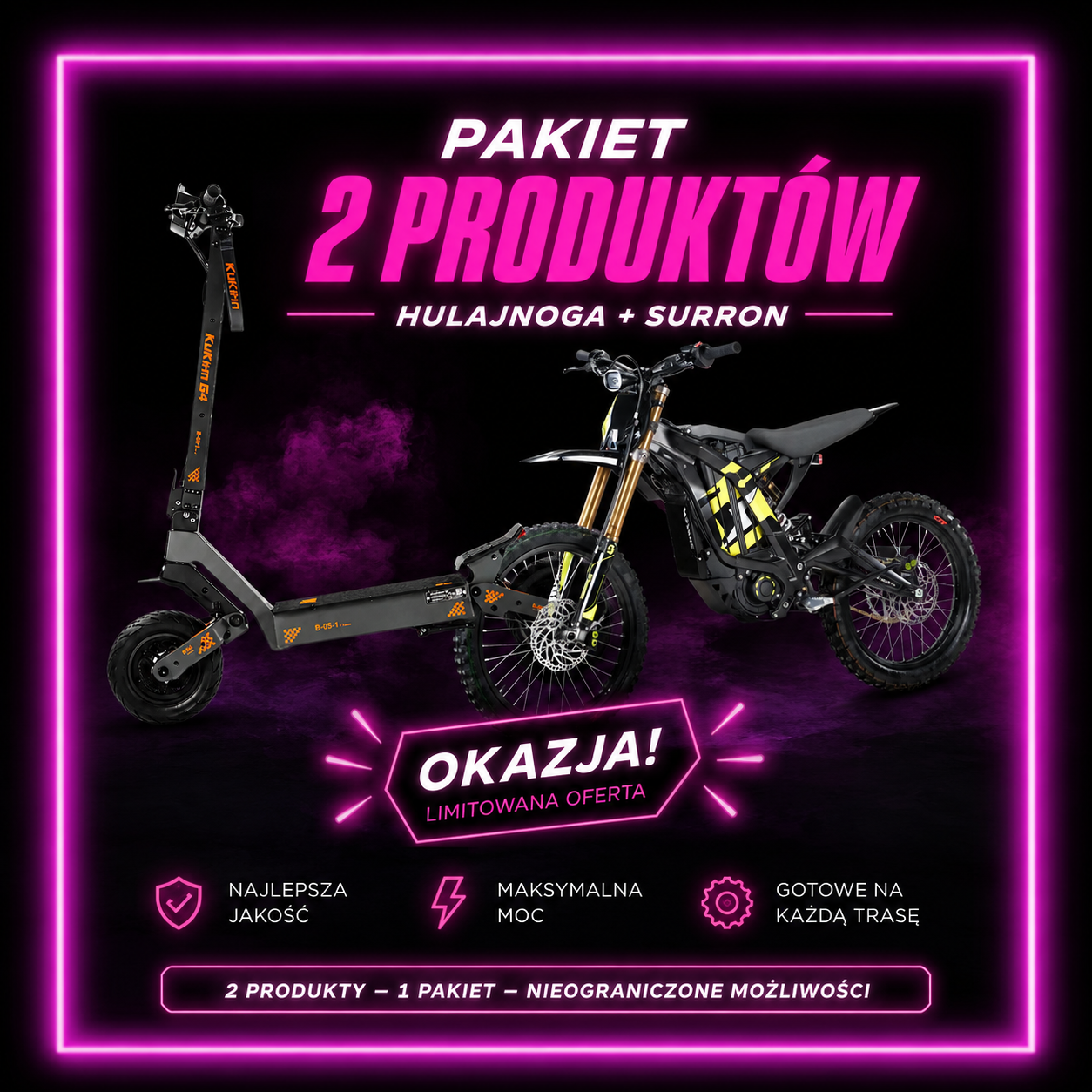 Okazja! Pakiet